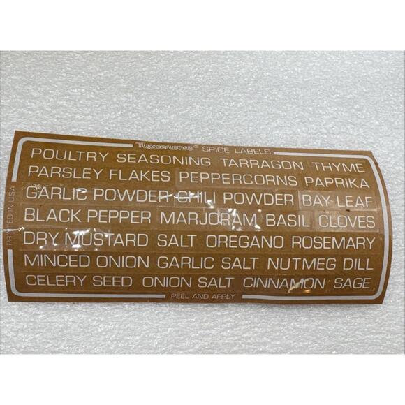 Vintage Tupperware Stacking Spice Shakers Harvest Set 12 Green Orange Gold Brown - Picture 2 of 8